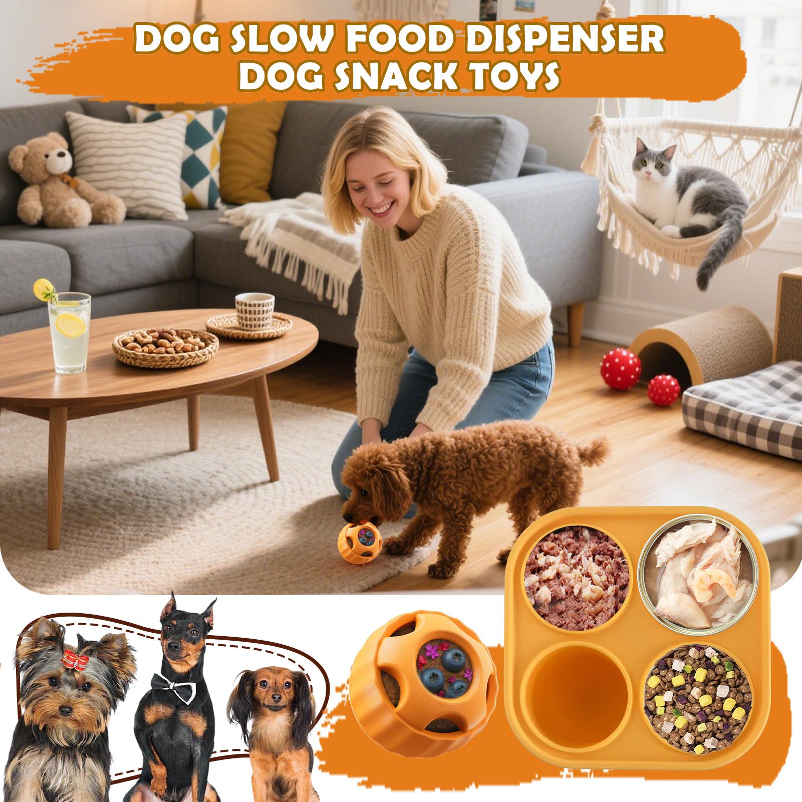 Dog Puzzle Feeder Toy - Tratar dispensando brinquedos para cães brinquedos