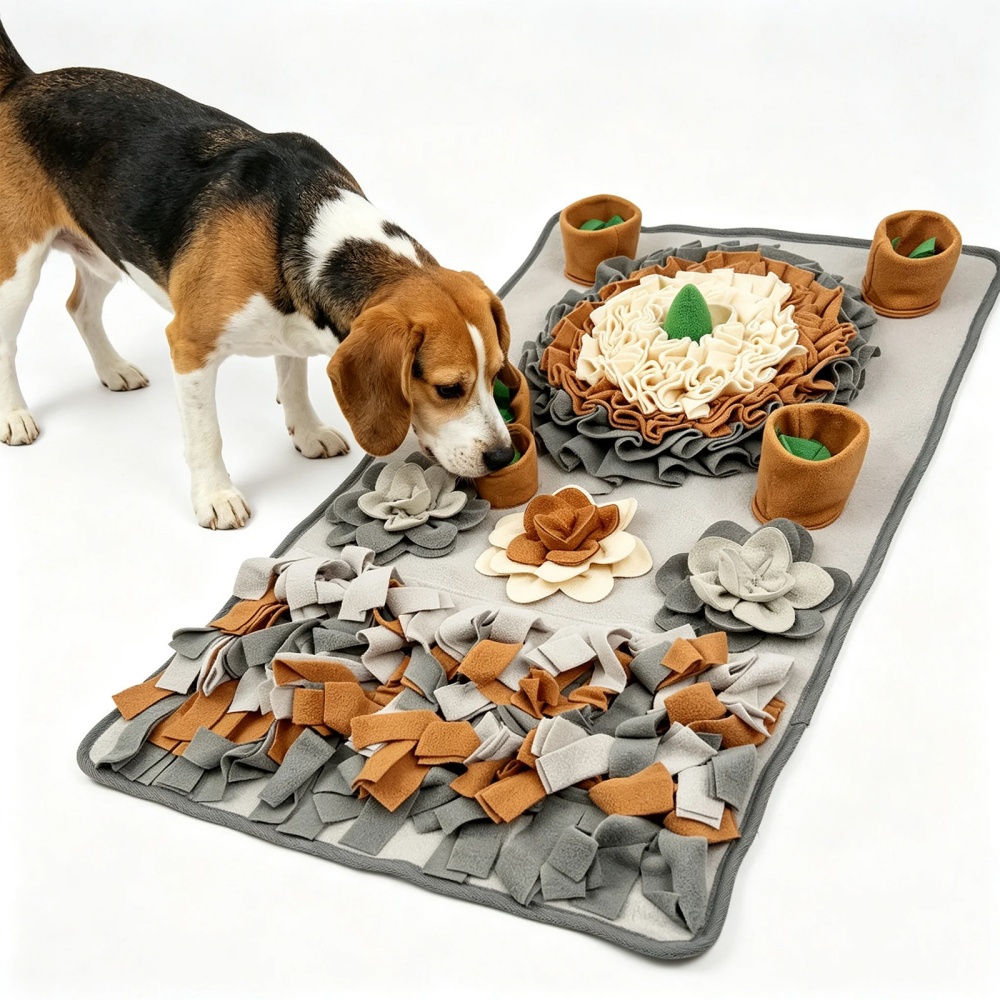 Snuffle Mat For Dogs - Tapete de Forro Polar Macio com