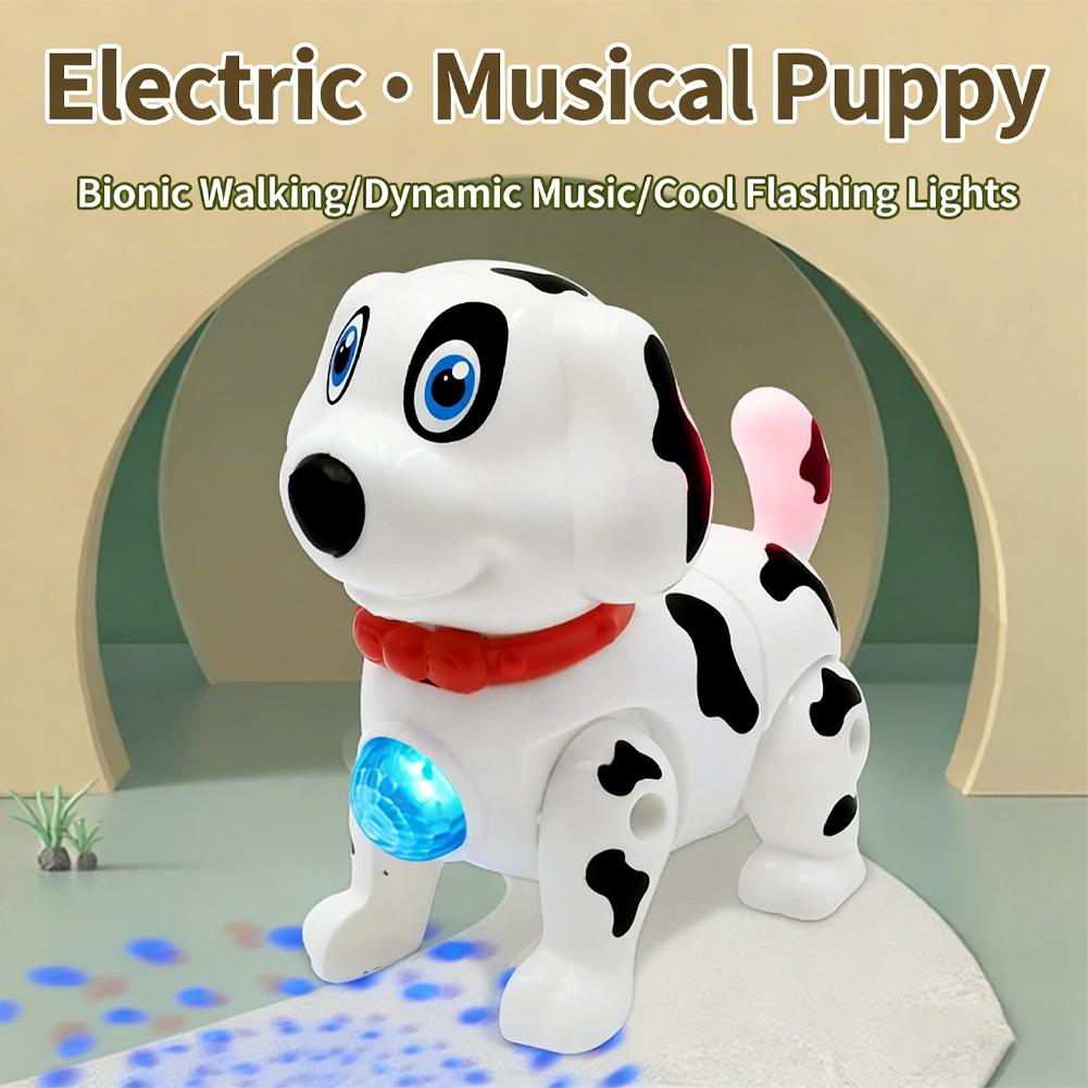 Suction Cup Dog Tug Toy - Cão Robô Elétrico Andante de Brinquedo