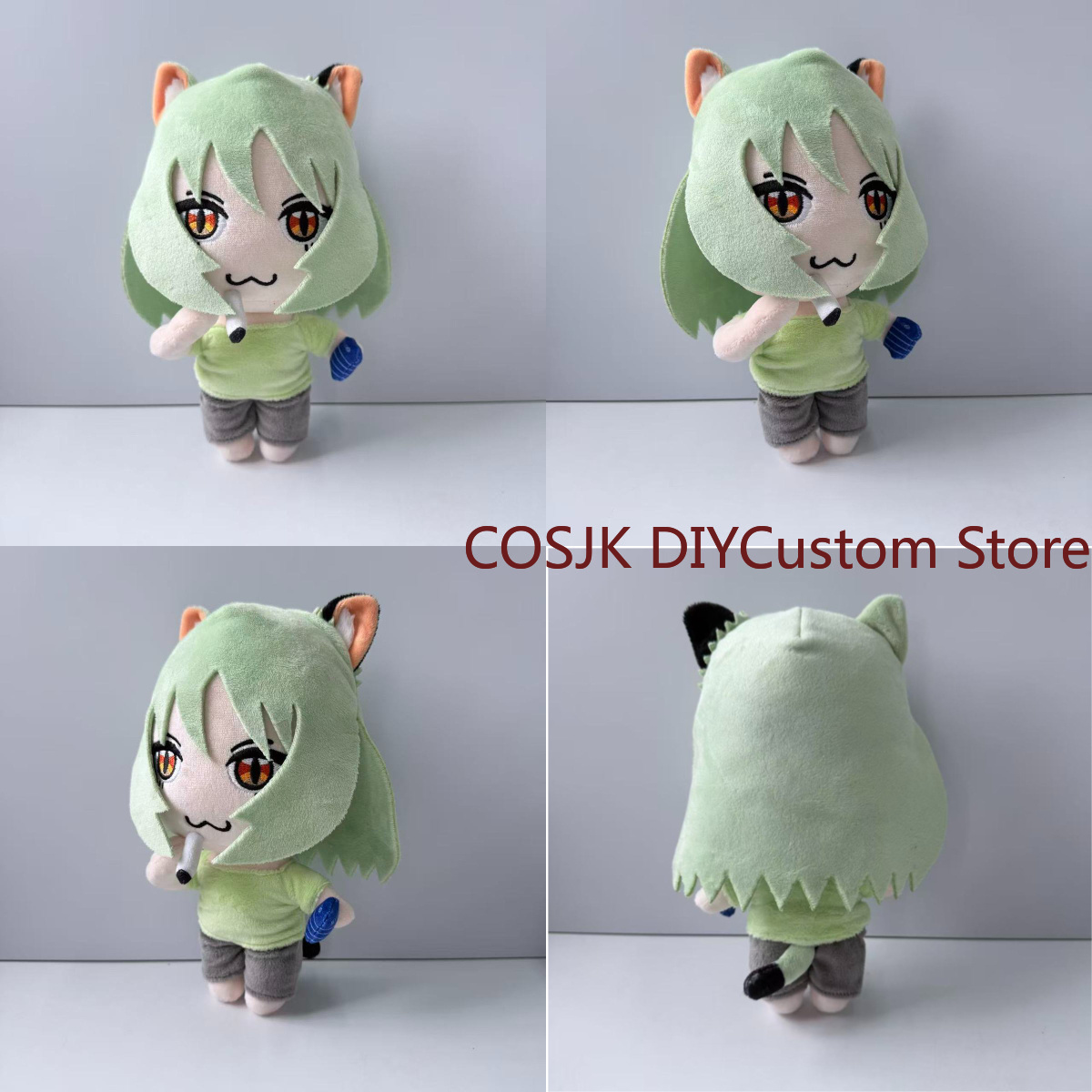 Cat Toys - Boneca de Pelúcia Anime Chainsmoker Cat
