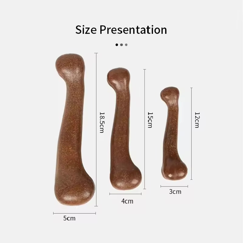 Indestructible Dog Chew Toy - Brinquedos para mastigar em forma de