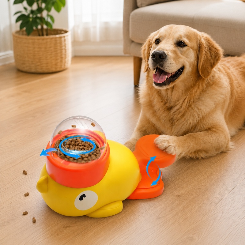 Dog Puzzle Feeder Toy - Brinquedo Interativo para Treinamento de Animais