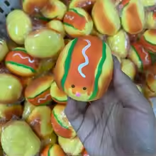Interactive Squeaky Plush Dog Toy - Novo brinquedo antiestresse macio e muito