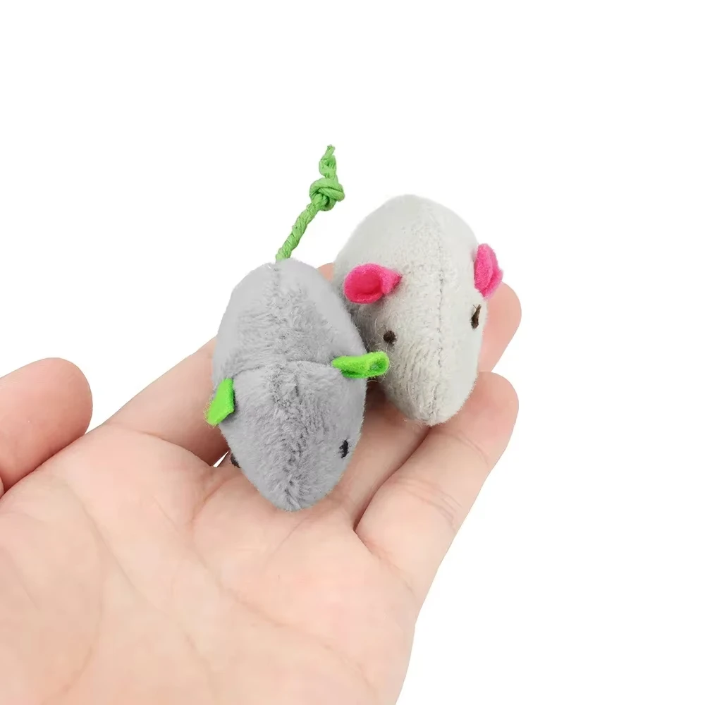 5pcs Brinquedos de Rato com Ch - Catnip Interactive Plush Mouse avaliação e preço