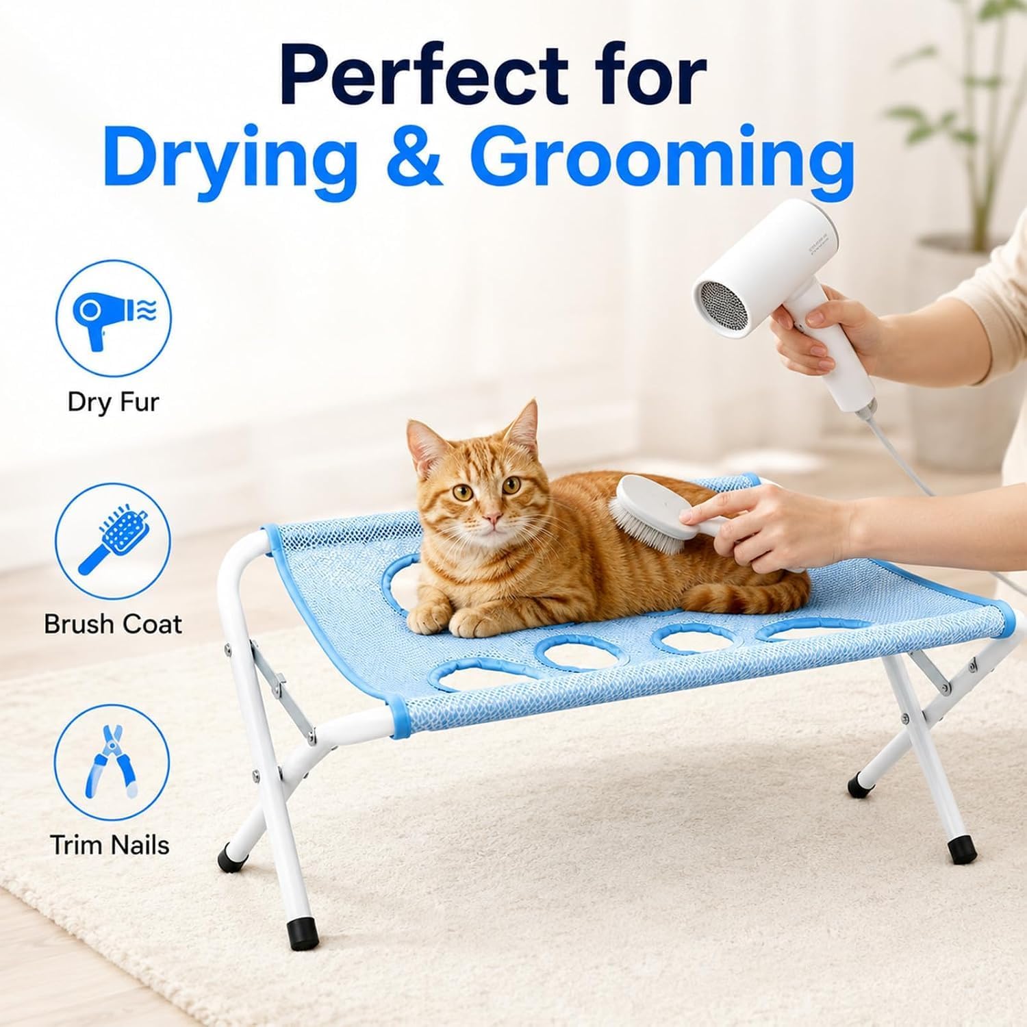 Suporte dobrável para banho de - Pet Grooming avaliação e preço