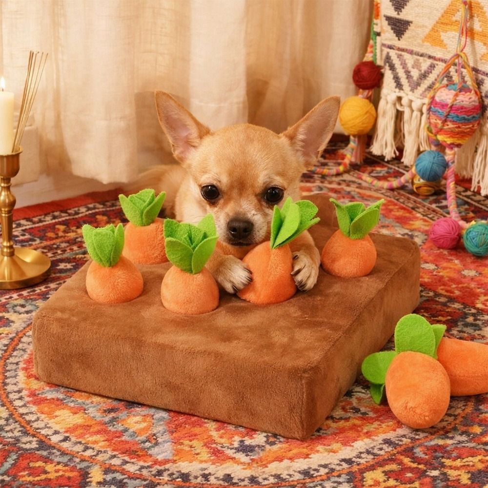 Tapete de brincar com cenouras - Snuffle Mat For Dogs avaliação e preço