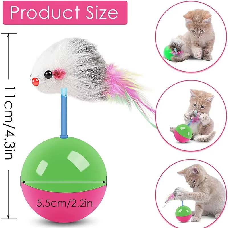 Bola Interativa para Gatos em  - Interactive Squeaky Plush Dog Toy avaliação e preço