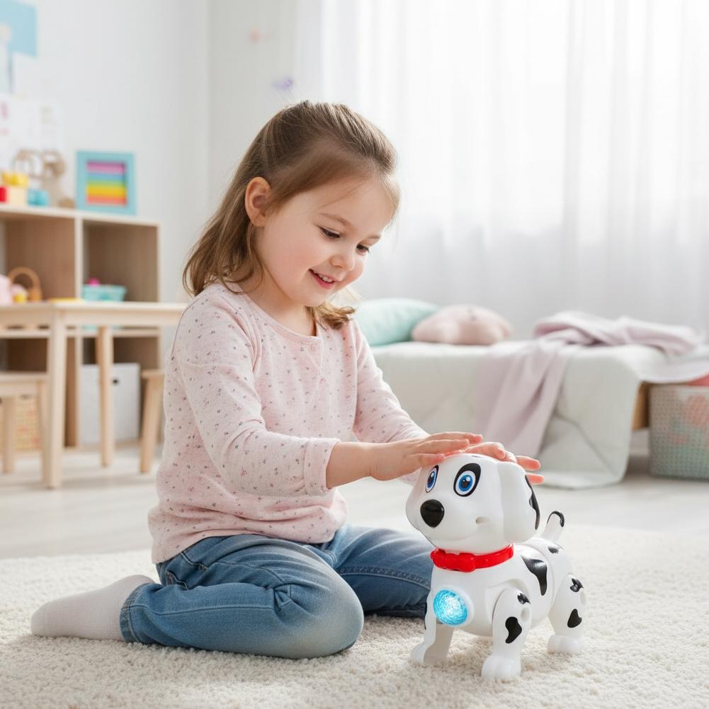 Cão Robô Elétrico Andante de B - Suction Cup Dog Tug Toy avaliação e preço