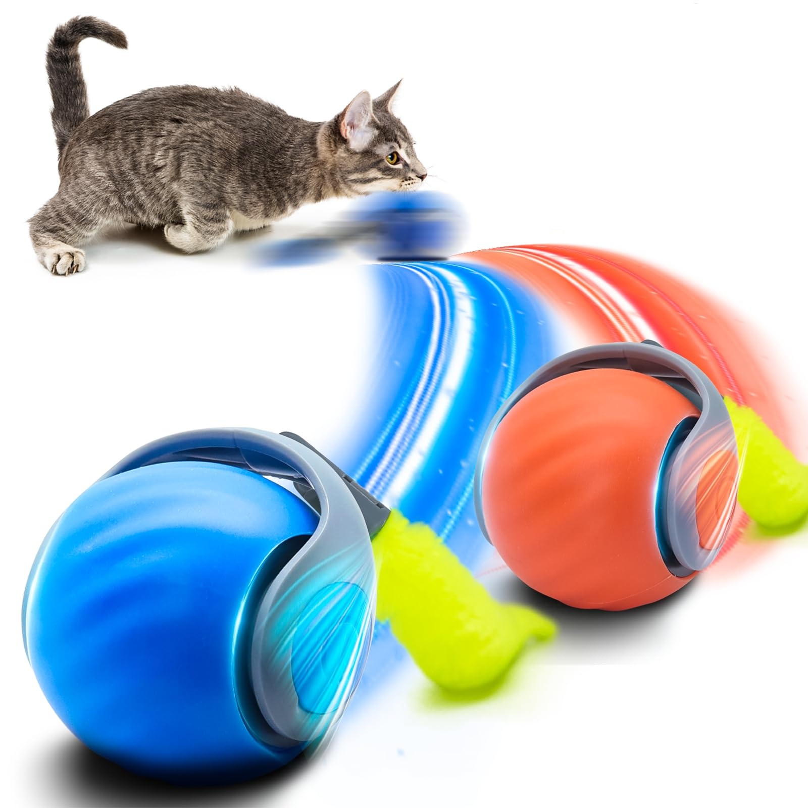 Gato bola interativa brinquedo - Automatic Moving Dog Ball avaliação e preço