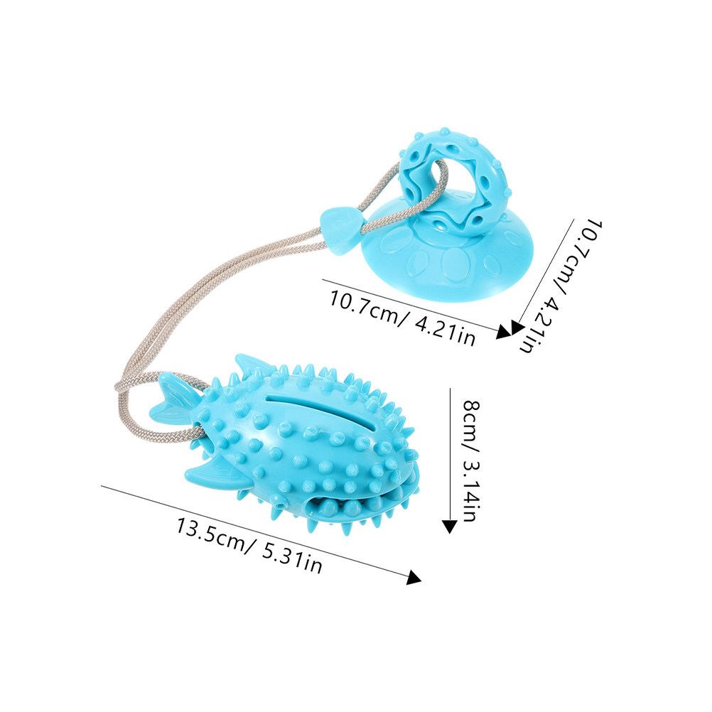 2 unidades de brinquedo intera - Suction Cup Dog Tug Toy avaliação e preço