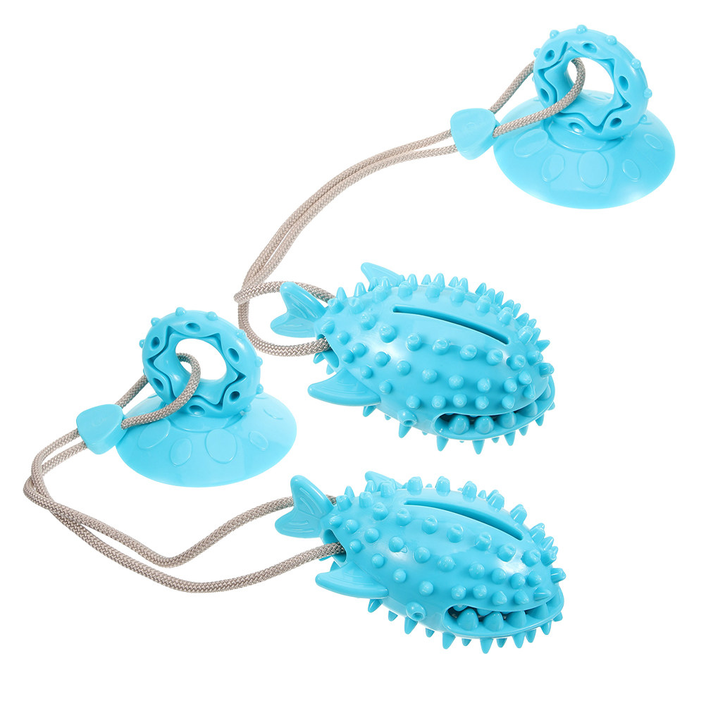 2 unidades de brinquedo intera - Suction Cup Dog Tug Toy avaliação e preço