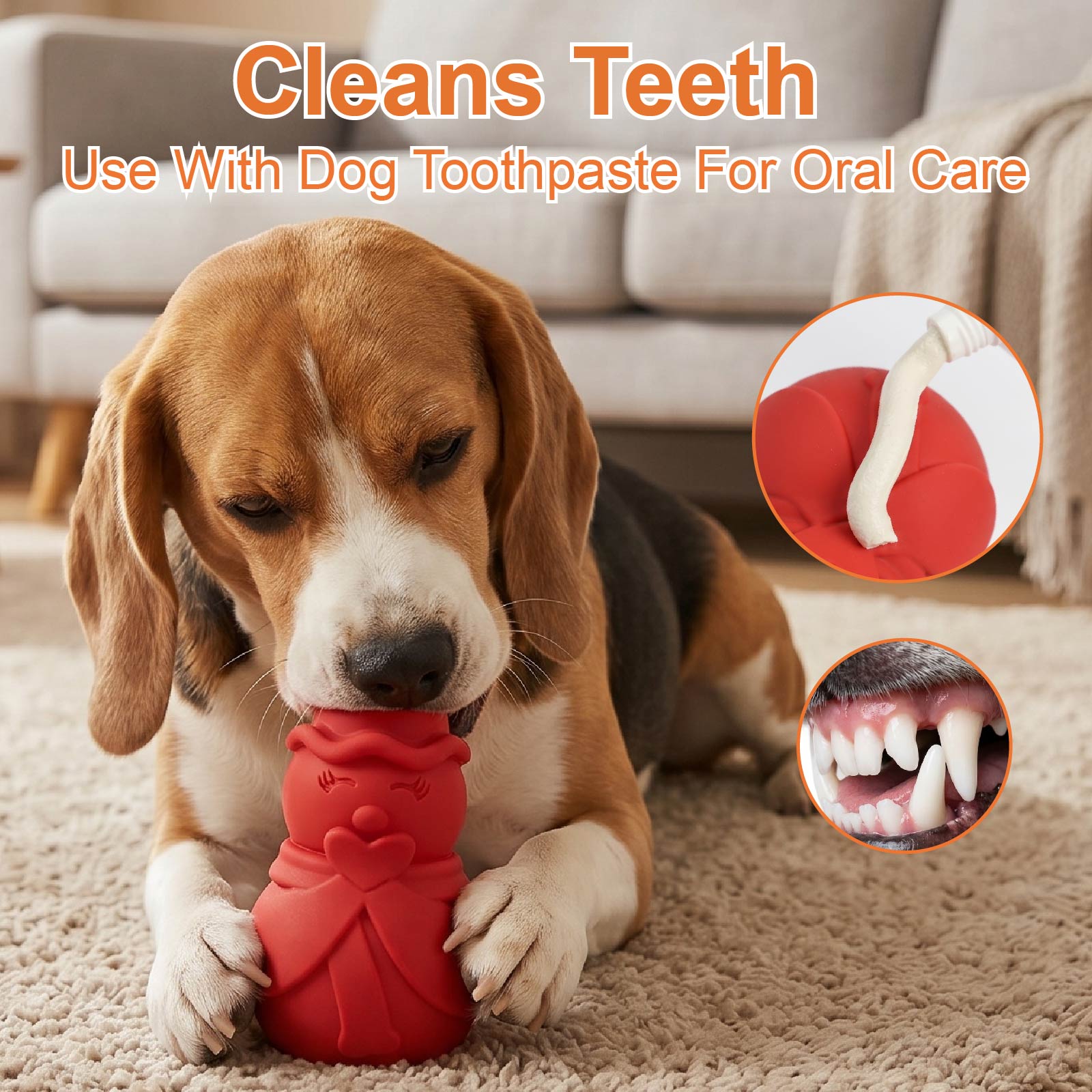 Brinquedo de Quebra-Cabeça Bon - Rubber Treat Dispensing Dog Toy avaliação e preço
