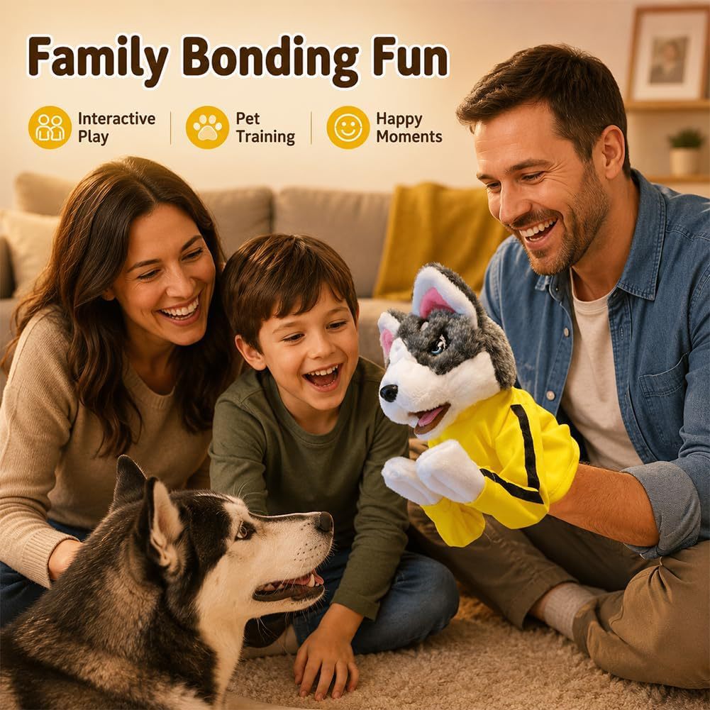 Brinquedo Interativo de Pelúci - Interactive Squeaky Plush Dog Toy avaliação e preço