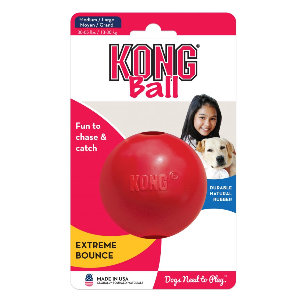 Kong bola cão brinquedo m/l - Indestructible Dog Chew Toy avaliação e preço