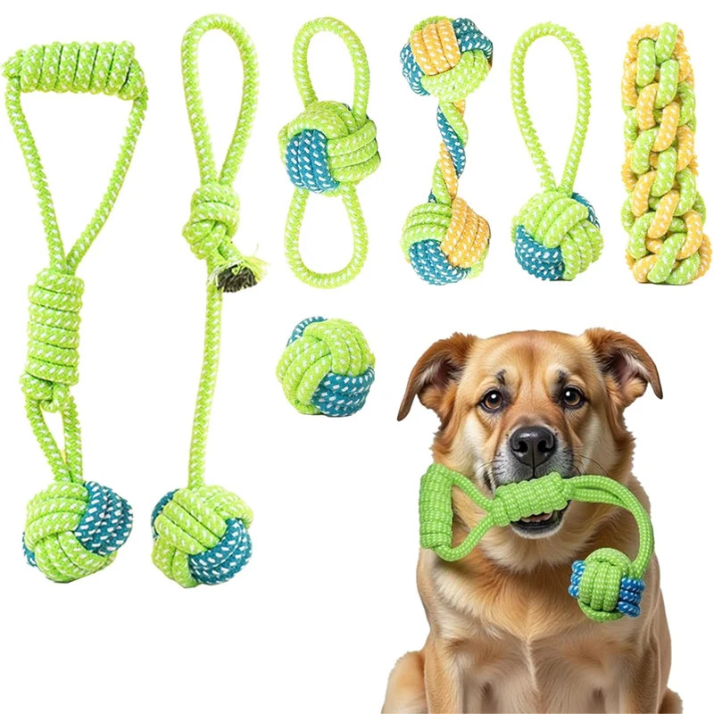 Brinquedos de Corda para Cães  - Dog Rope Toy Aggressive Chewers avaliação e preço
