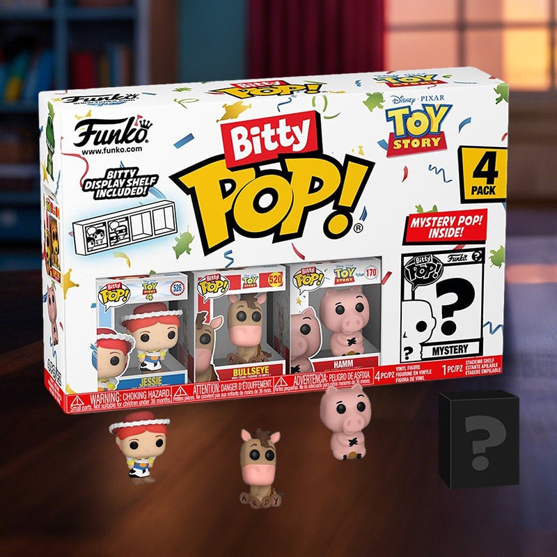 Funko Bitty Pop Toy Story Wood - Interactive Squeaky Plush Dog Toy avaliação e preço